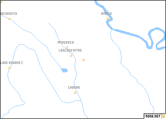 map of Sierra Cojolita